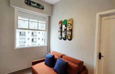 Apto moderno em frente a praia no Embare em Santos - Foto 7