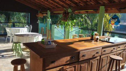 Casa Lot Fechado, Churrasqueira, Piscina, Toboágua, parque para crianças , Internet - Foto 5