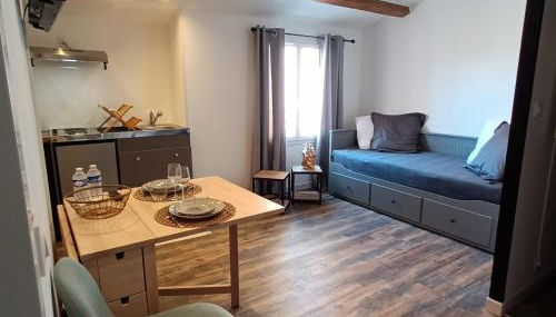 Studio LA MOUTONNE tt équipé 20 m2 10mn plages- hyeres - TRES CALME- - Foto 3