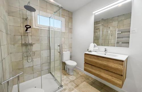 Maison plein pied proche de Paris, 1 chambre capacité 4 personnes, Parking privé, Terrasse privée - Foto 19