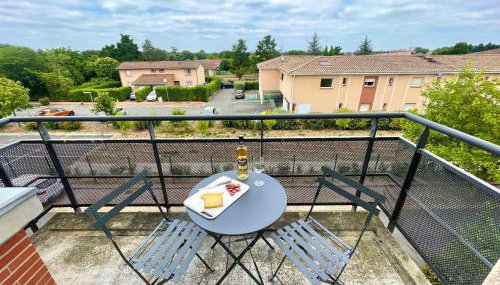 " Le nid de Peyramont " Centre ville - Balcon - WiFi - Foto 4