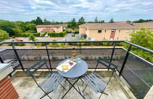 " Le nid de Peyramont " Centre ville - Balcon - WiFi - Foto 4