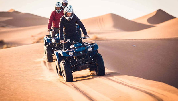 The desert quad bike tour