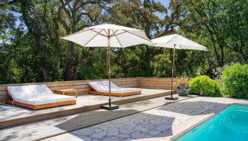 Villa Silia in the Gulf of Saint-Tropez in a natural setting - Foto 3, Garden