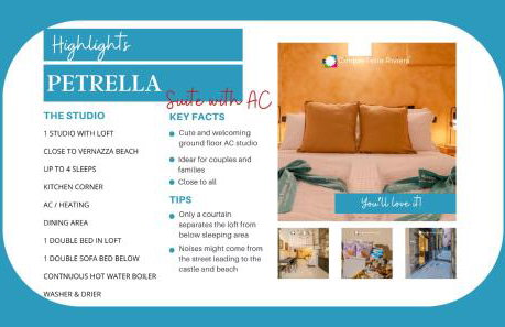 Petrella's Point Studio with AC - Foto 4