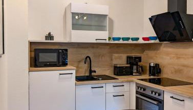 Moderne Ferienwohnung in ruhiger idyllischer Lage 2 plus 2 Personen möglich - Foto 5, stove, dishwasher, toaster