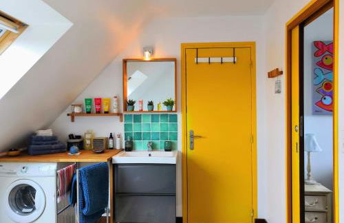 Roulotte Gîtes O bien-être massage Spa Séjour bien-être en hébergement insolite roulotte Karantez ou en gîtes Melon ou Yock à 800 m des plages - Foto 17