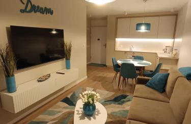 Apartament Whiteblue Dream 2 Kołobrzeg z ogródkiem & sauna & fitness & bawialnia dla dzieci - Foto 2