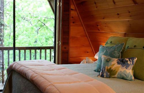 Secluded A-Frame Cabin with Incredible Views near Mountain Fork River in Oklahoma - Foto 8