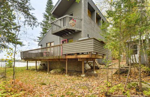 Private Peninsula! Modern-Rustic Fall Lake Cabin - Foto 34