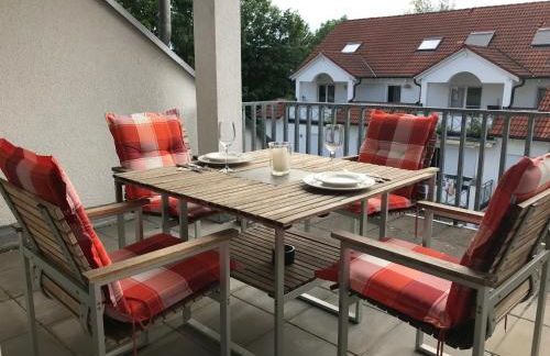 Ferienwohnung am Hopfengarten - helle 2 Zimmer Maisonette mit großem Balkon - Foto 4