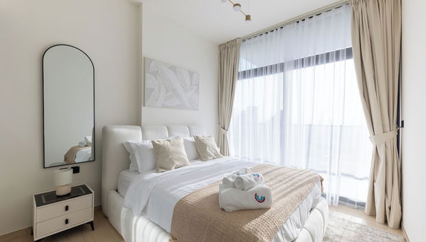 Cozy 1BR in Binghatti Emerald - Foto 2, Habitación