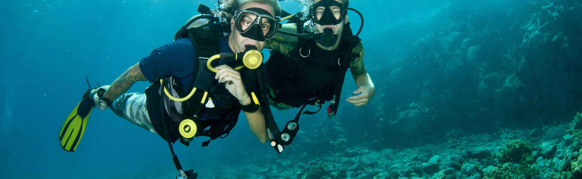 Bautismo de buceo en La Restinga