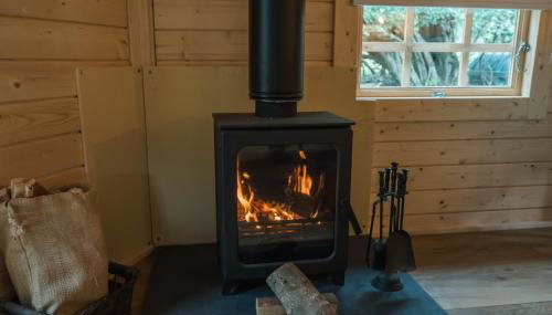 Cabin for 2 - Outdoor Bath Wood Burner - Foto 5