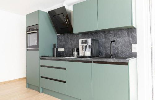 SmartStay Apartment 91 m2, Balkon, Parkplatz, Self Check-in, 2 WCs, Kaffeevollautomat - Foto 8