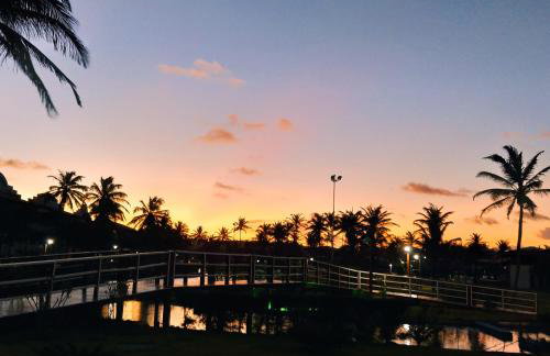 Apartamento Aquaville Pé na areia e Água coco - Photo 28