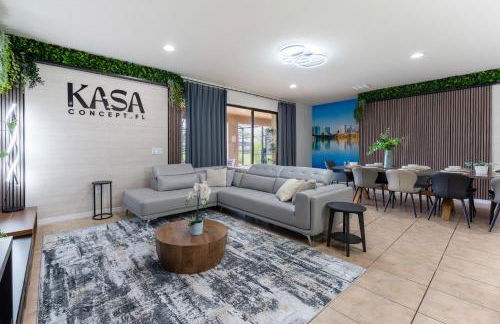 Luxury 8BR Villa with Pool, Spa, Theater & Game Room near Disney - Foto 18