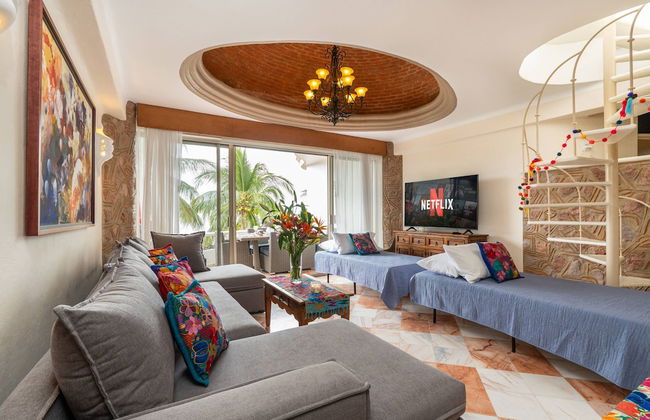 Ocean Front Penthouse Pool Sleeps 8 People - Foto 56