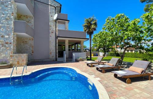 Private holiday house Villa SoulSet with garden and Pool Near Beach in Malinska, Krk - Foto 8