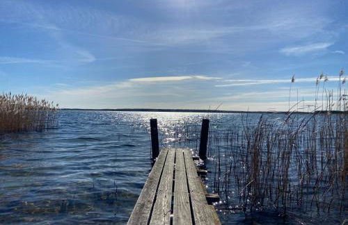 8 Personen Ferienhaus ,,Seegelblick" am Goitzschesee, erste Reihe am Strand mit Sauna, Whirlpool, Kamin, Wallbox & SUP - Foto 43
