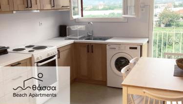 Thassa Beach Apartment No6 (with mountain view) - Foto 1