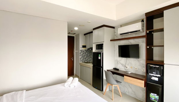 Minimalist And Comfy Studio At Pollux Chadstone Apartment - Foto 2, Habitación