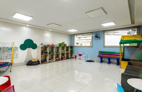 Flats Praia Uberlandia - Apt próximo ao Praia Clube - Area de lazer com Portaria 24 horas, piscina, academia, brinquedoteca, churrasqueira e áreas verdes para caminhadas - Foto 15