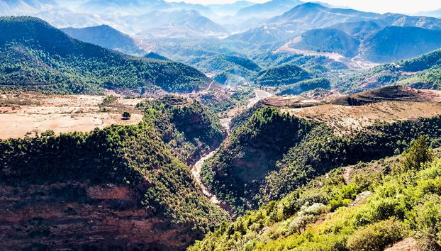 La gola di Paradise Valley