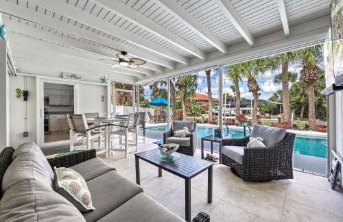 Siesta Key Waterfront Oasis - Heated Pool, Dock, Walk to Village & Beach - Photo 35