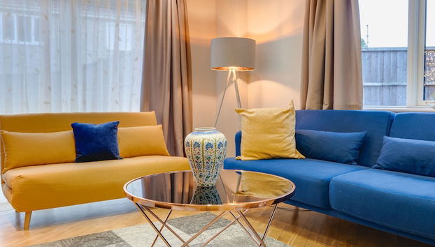 Zona de estar del vestíbulo