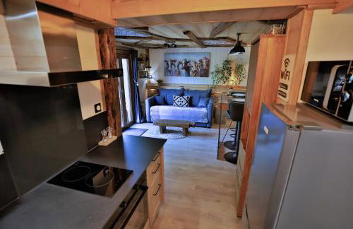 Studio du Coin - Vue montagne, au calme, Terrasse - AravisTour - Foto 22