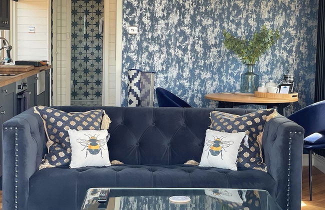 Cosy Lodge With Private Hot Tub in Tottergill Farm - Foto 11