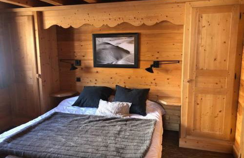 Superbe CHALET (14 personnes) & SAUNA au pied du Mont Blanc - Photo 31