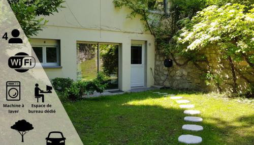 Appartement T2 au Calme - WiFi rapide, Parking & Bureau - Foto 2, Garden view