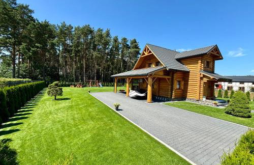 Dom Wakacyjny Złoto Północy na wyłączność, parking, plac zabaw, tarasy - Foto 3