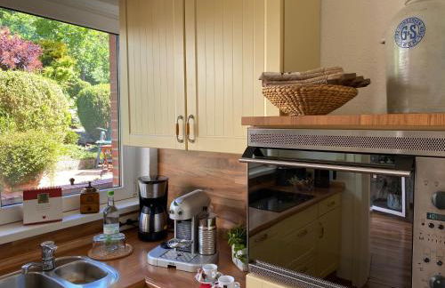 "An der alten Mühle 1" Große Fewo 110 qm, zentral gelegen, zwei Schlafzimmer, Südbalkon, Gartenterrasse & Wallbox - Foto 26