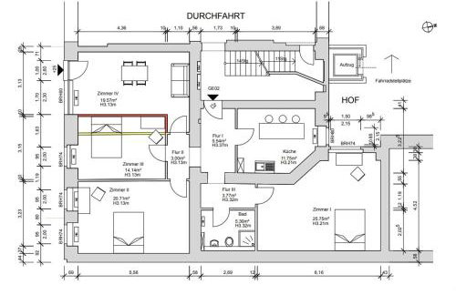 4-Zi Urban Design 120m² BRANDNEW 200Mbit - Foto 45