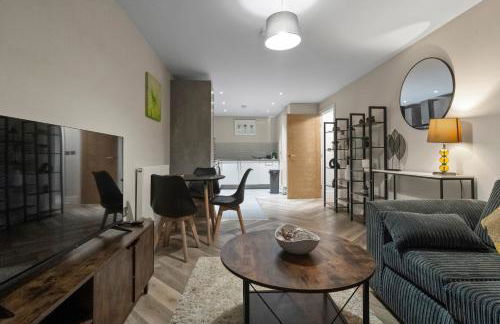 Solihull Flat For 2 with Fast WiFi with Free Secured Parking - Foto 26