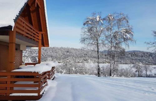 BIESZCZADZKI RAJ z prywatną działką przy linii brzegowej Jeziora Solińskiego Sauna Basen sezonowy - Foto 69