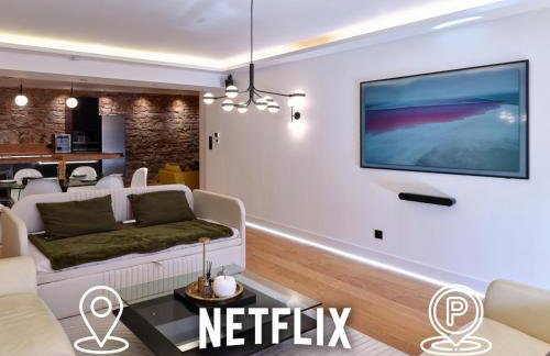 LE LUXURY LOFT - CENTER l DECEMBER MAR-KET l EUROPEAN PARLIAMENT l PARKING l NETFLIX - SPACIOUS & UNIQUE - LE LUXURY LOFT - CENTRE l MARCHÉ DE NOËL l PARLEMENT EUROPÉEN l PARKING l NETFLIX - SPACIEUX & UNIQUE - Foto 6