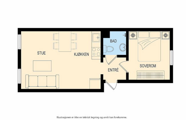 1 Bedroom Short walk to main street - Foto 10