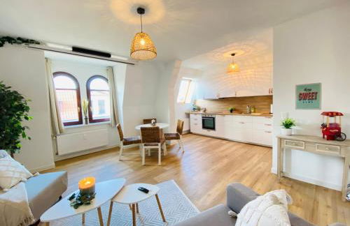 Cinema Apartment Magdeburg - Balkon & Beamer - Foto 27