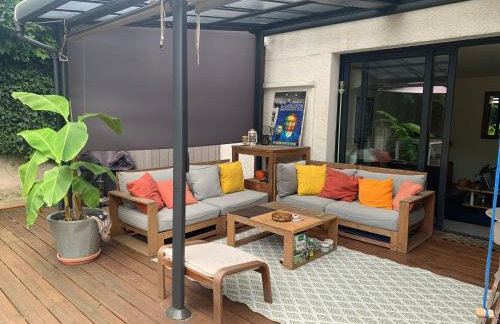 Superbe T3- Two bedrooms appartment with garden and pétanque! Perfect Spot! - Foto 23