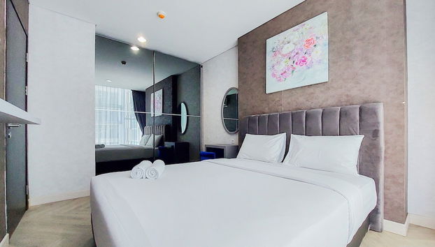 Nice And Homey 1Br At Brooklyn Alam Sutera Apartment - Foto 5, Habitación