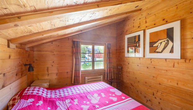 8p Chalet in the Mountains Near Fiesch ski Area - Foto 3, Habitación