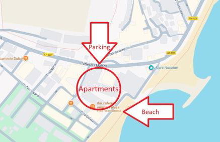 Castell Beach - Sea front - parking - swimming pool - Foto 33