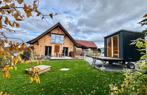 TOP moderne FeWo - Alpakahof zum Himmelreich, traumhafte Lage, Terrasse mit Weitblick, kostenfreier Parkplatz, Nähe Kurklinik, optional Sauna - Foto 15