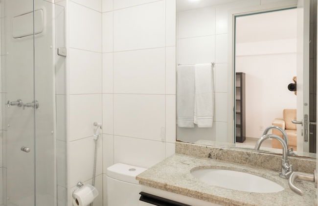 Lindo Flat no Beach Class Santa Maria em Boa Viagem - Foto 72