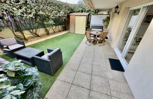 Regent Côte d'Azur air-conditioned, pool, garden & parking - Foto 18