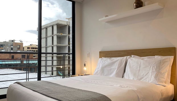 w Amazing 2BR w Street View in Chapinero - Foto 2, Habitación